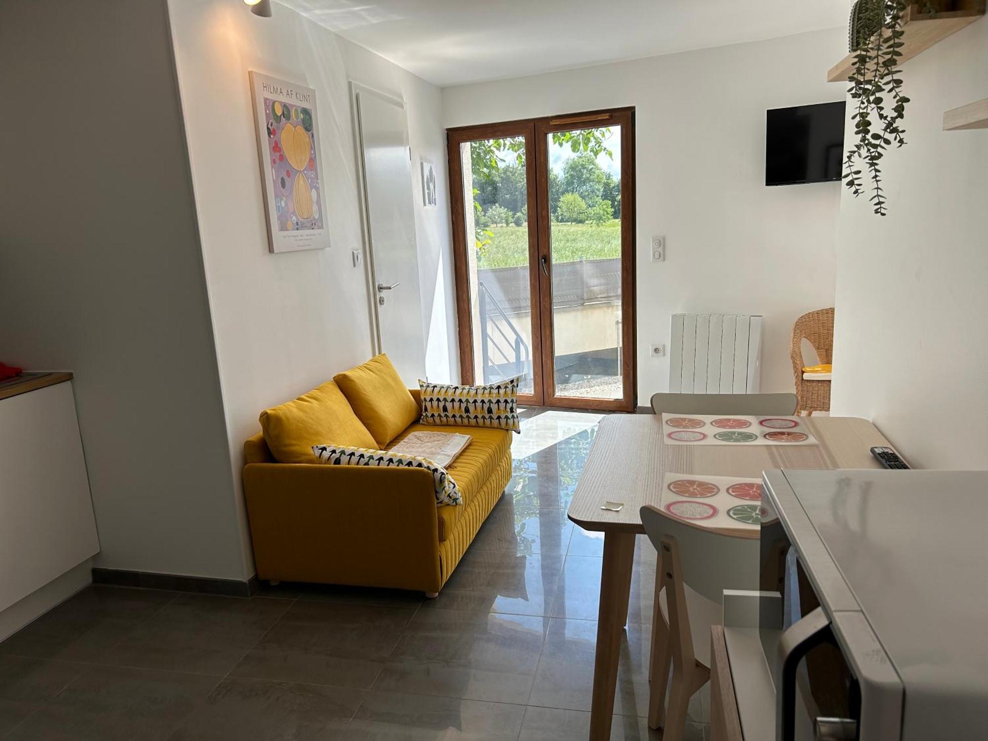 Charmant Studio Avec Terrasse Ebersheim Εξωτερικό φωτογραφία